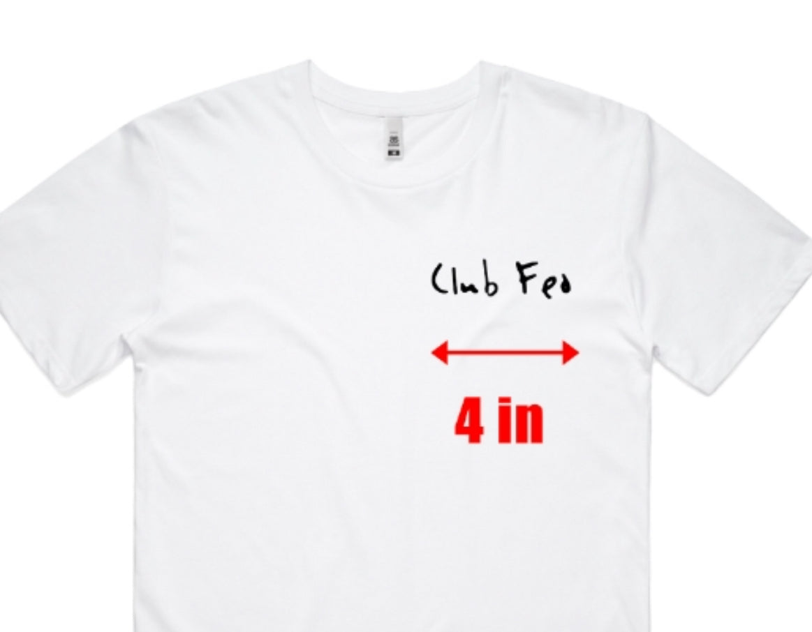 NEW Club Fed T-shirt - Summer 25''